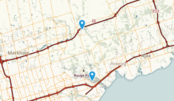 Map Of Pickering Ontario