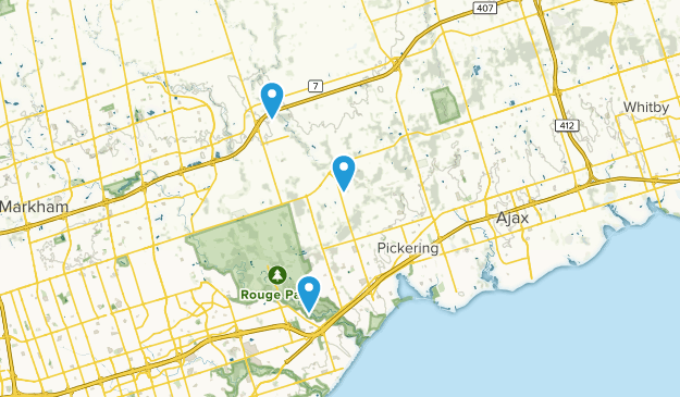 Pickering, Ontario Map