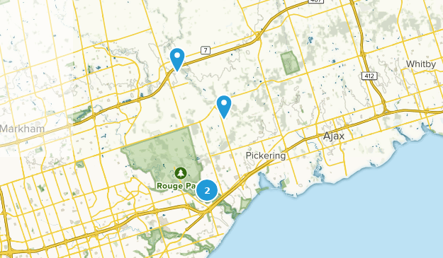 Pickering, Ontario Map