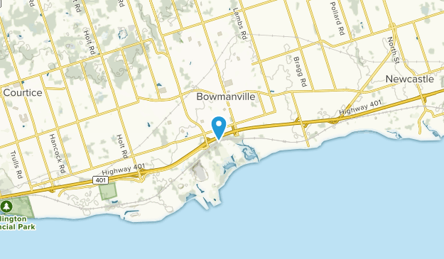 Port Darlington, Ontario Map