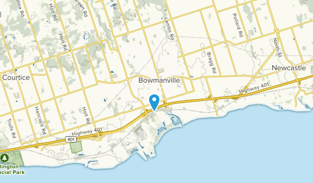 Port Darlington, Ontario Map