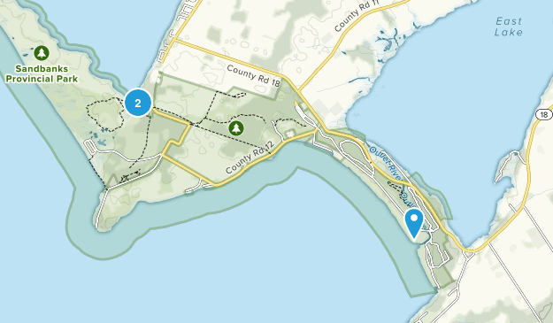 Prince Edward, Ontario Map