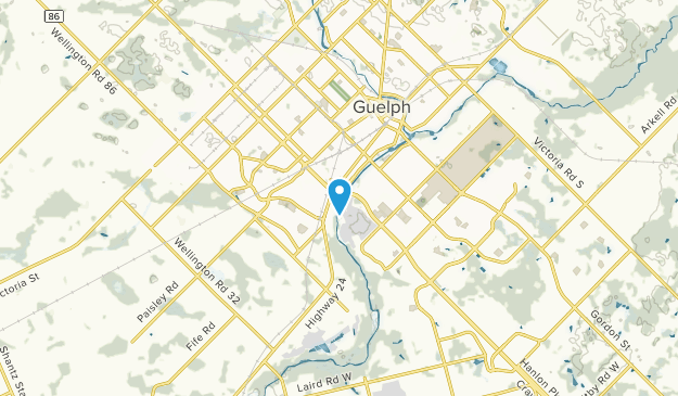 Priory Park, Ontario Map