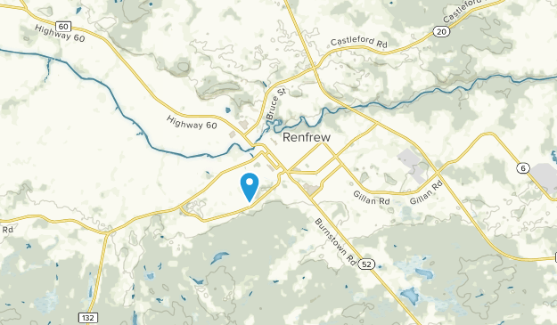Renfrew, Ontario Map