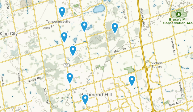 Richmond Hill, Ontario Map