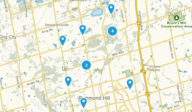 Richmond Hill, Ontario Map