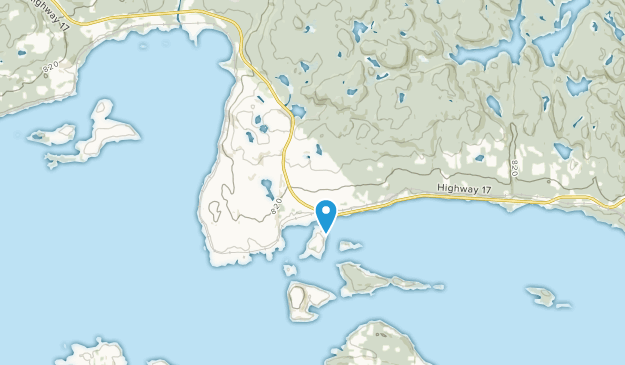 Rossport, Ontario Map