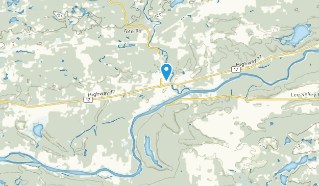 Sables-Spanish Rivers, Ontario Map