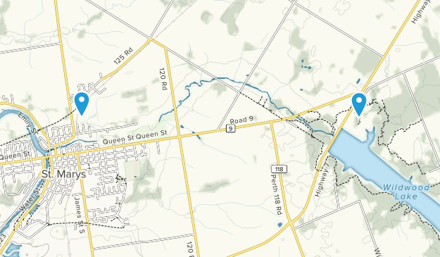 Saint Marys, Ontario Map