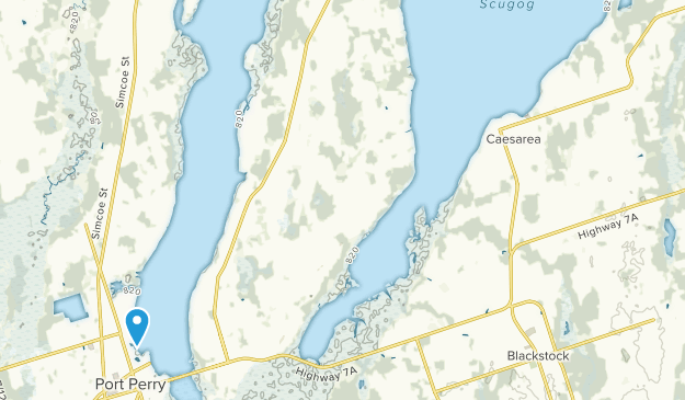 Scugog, Ontario Map
