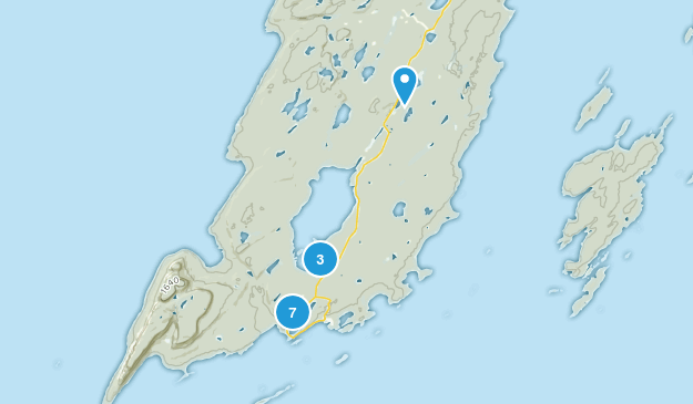 Silver Islet, Ontario Map