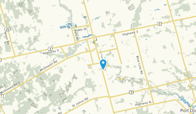 Simcoe, Ontario Map