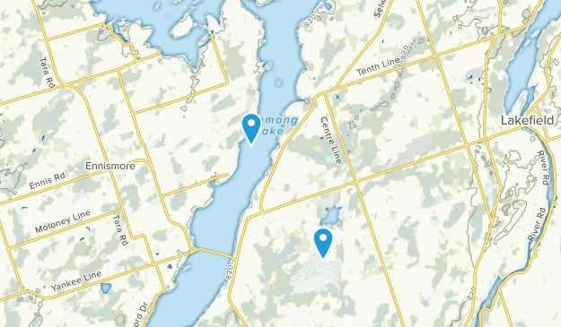 Smith-Ennismore-Lakefield, Ontario Map