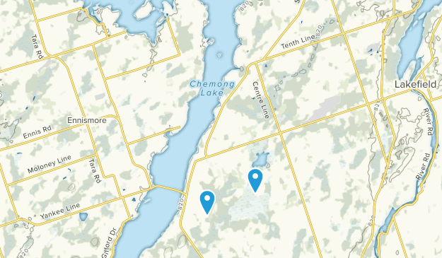 Smith-Ennismore-Lakefield, Ontario Map