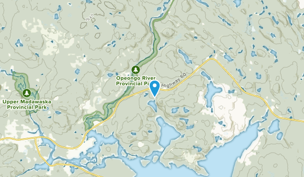 South Algonquin, Ontario Map