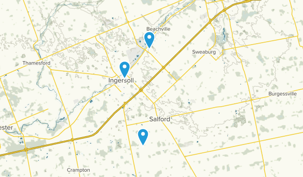 South-West Oxford, Ontario Map