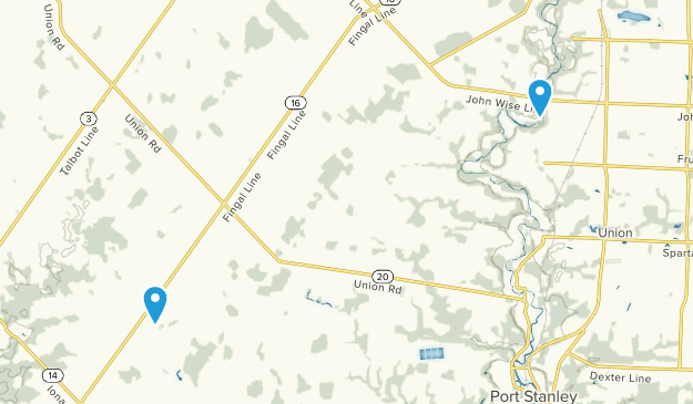 Southwold, Ontario Map