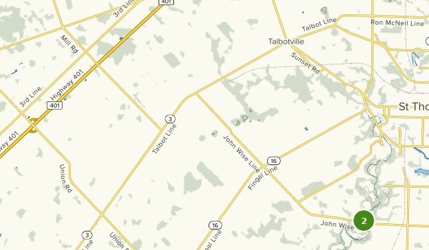 Southwold, Ontario Map