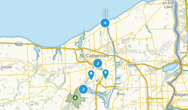 St. Catharines, Ontario Map
