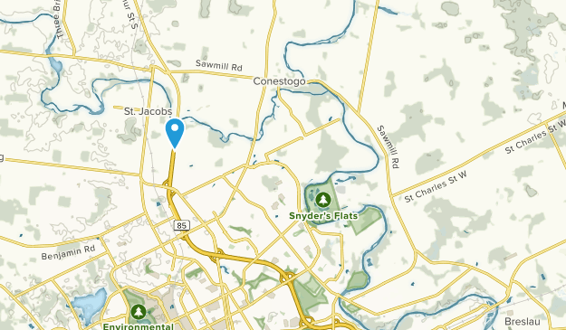 St. Jacobs, Ontario Map