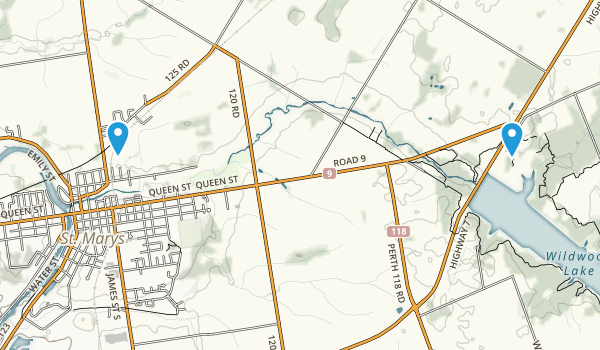 St Marys, Ontario Map
