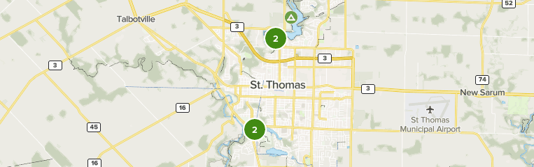 Map Of St Thomas Ontario Best 10 Trails And Hikes In St. Thomas | Alltrails