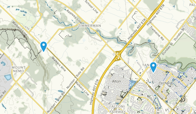 Tansley, Ontario Map