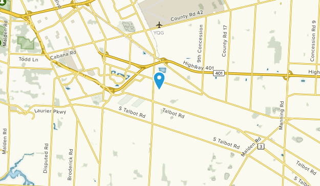 Tecumseh, Ontario Map