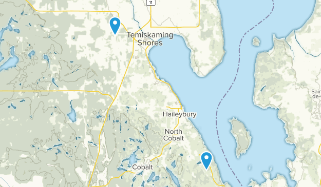 Temiskaming Shores, Ontario Map
