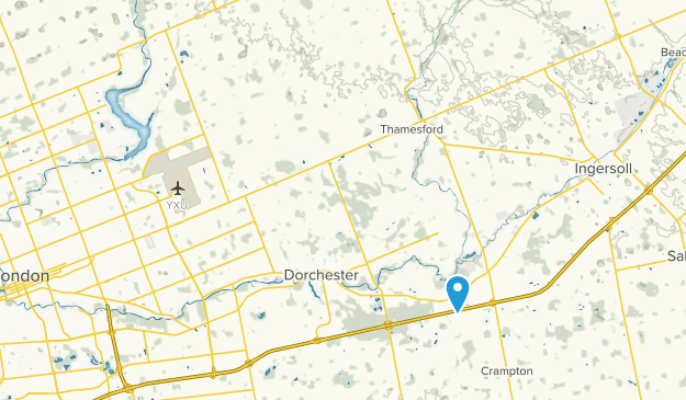 Thames Centre, Ontario Map