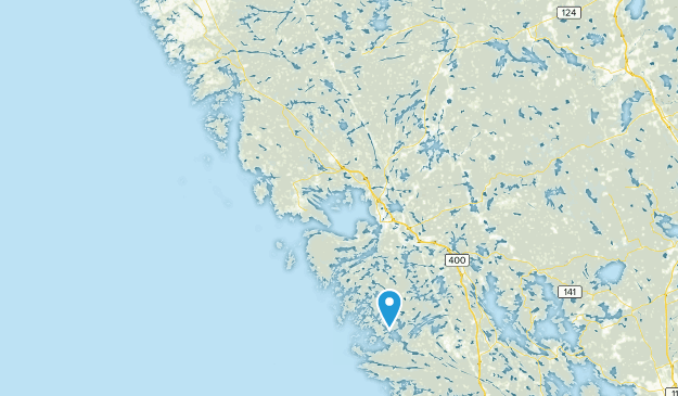The Archipelago, Ontario Map