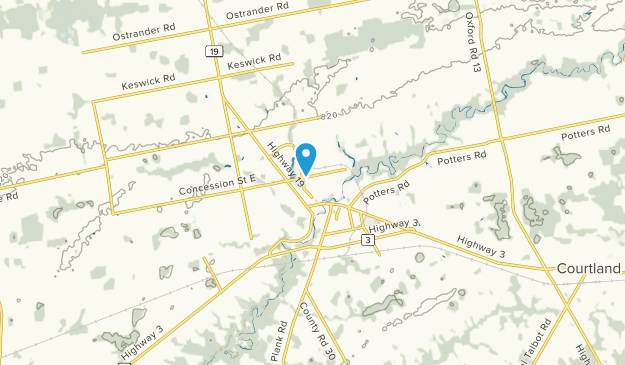 Tillsonburg, Ontario Map