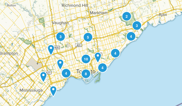 Toronto, Ontario Map