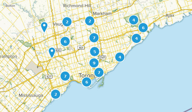 Toronto, Ontario Map