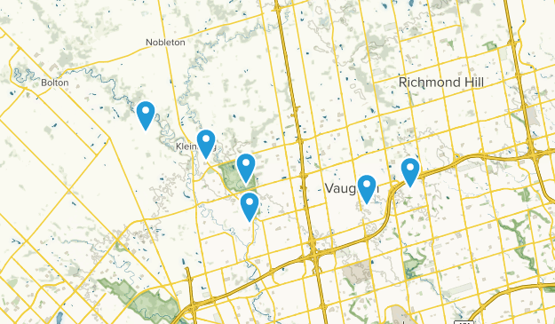 Vaughan, Ontario Map