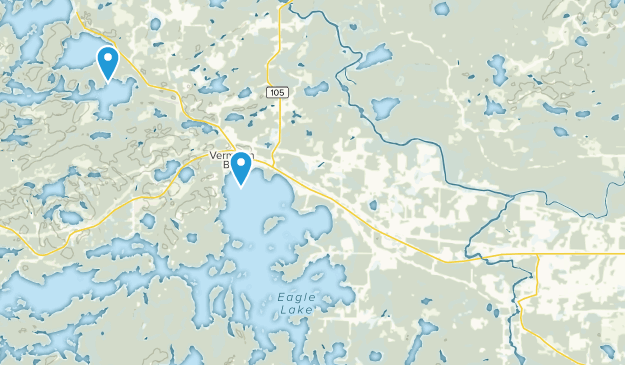 Vermilion Bay, Ontario Map