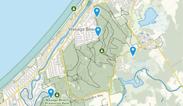 Wasaga Beach, Ontario Map