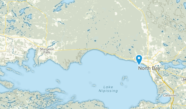 West Nipissing Nipissing Ouest, Ontario Map