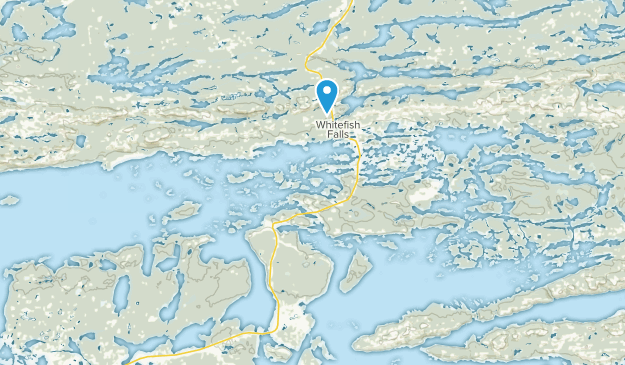 Whitefish River 4, Ontario Map