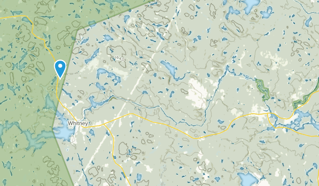 Whitney, Ontario Map