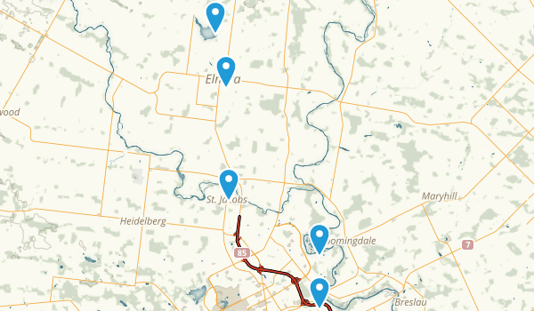 Woolwich, Ontario Map