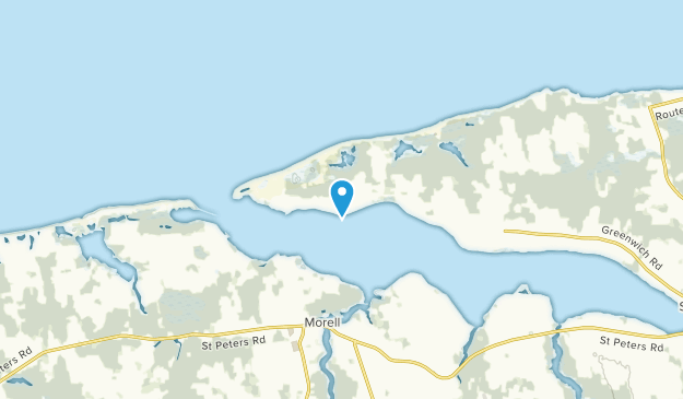 Greenwich, Prince Edward Island Map