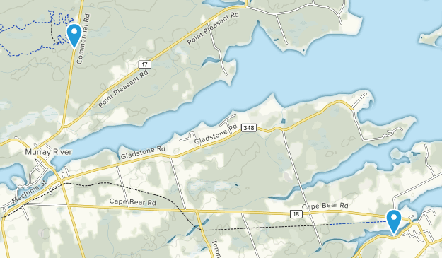 Murray River, Île-du-Prince-Édouard Map