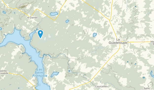 Adstock, Quebec Map