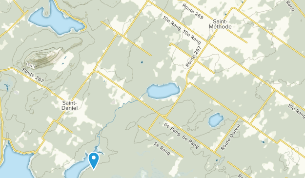 Adstock, Québec Map