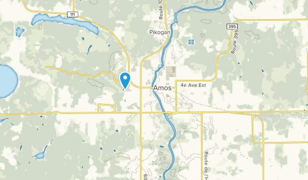 Amos, Québec Map