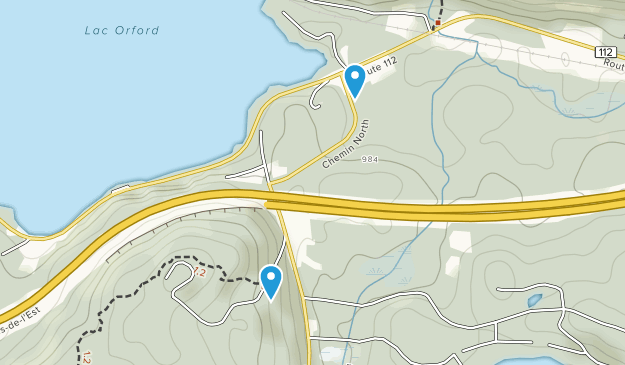 Austin, Quebec Map