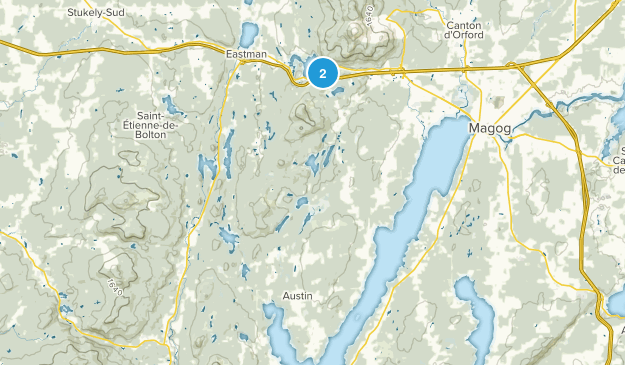 Austin, Québec Map