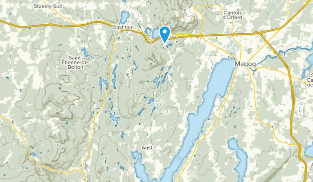 Austin, Québec Map