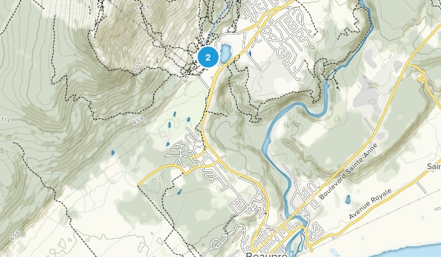 Beaupre, Quebec Map